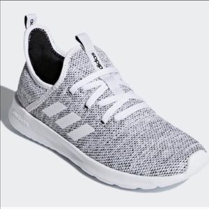Adidas cloudform sneaker white gray cloud size 9.5